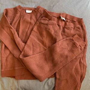 parachute waffle lounge set